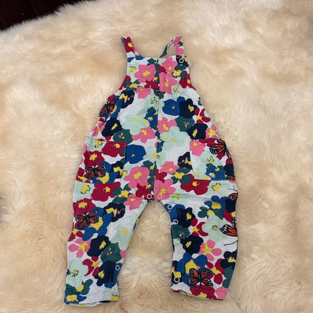 Nordstrom Multicolor Floral Kids Overalls